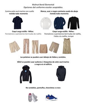 Uniforms Spanish